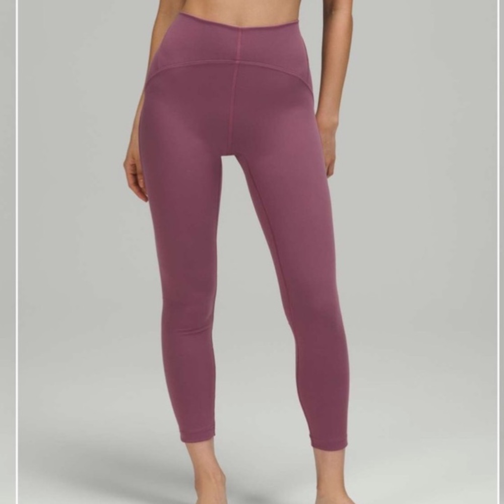 Lululemon InStill High Rise Tight 25 Vintage plum